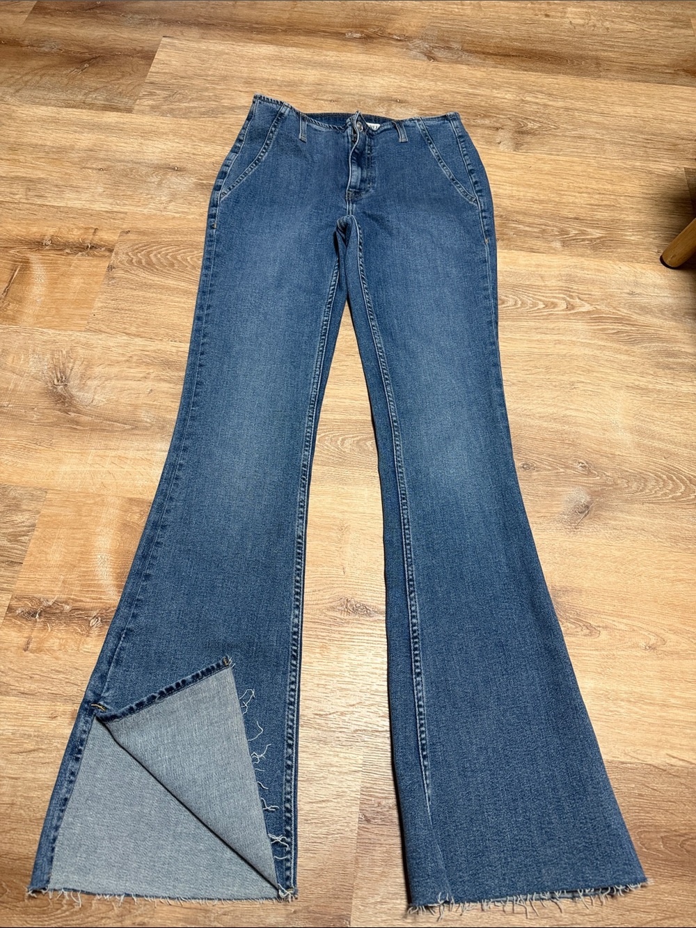 We The Free Level Up slit bootcut jeans